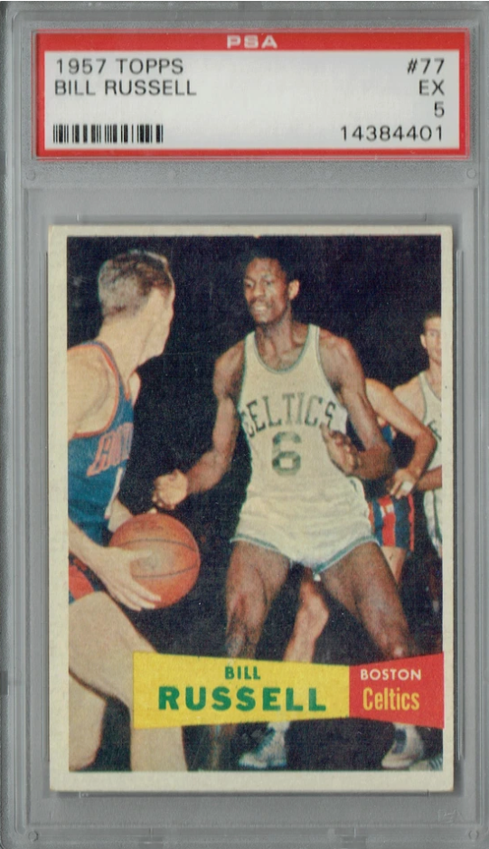 NBAカード Bill Russell autoサイン NBAカード Bill Russell autoサイン 2021-22 Panini Noir NBA