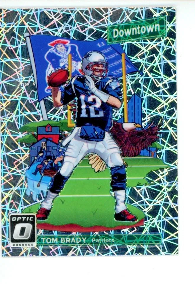 how rare are downtown football cards Donruss Downtown Lamar Jackson Jumbo Oversized Card – Baltimore Ravens –  FootballCollectible.com main image 1