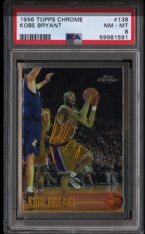 The 1996 Topps Chrome Kobe Bryant Rookie Remains a Basketball Treasure