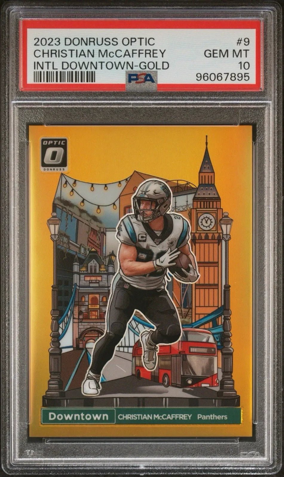 Christian McCaffrey PSA 10 Card Sales Surge Across High-End Inserts