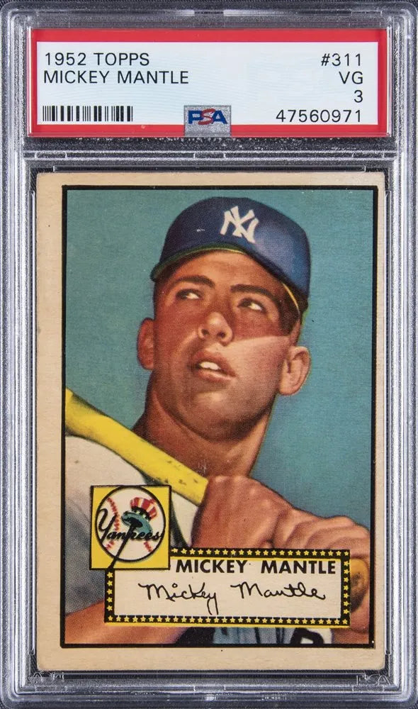 2026 Topps Baseball Buybacks Include 1952 Topps Mickey Mantle Chase