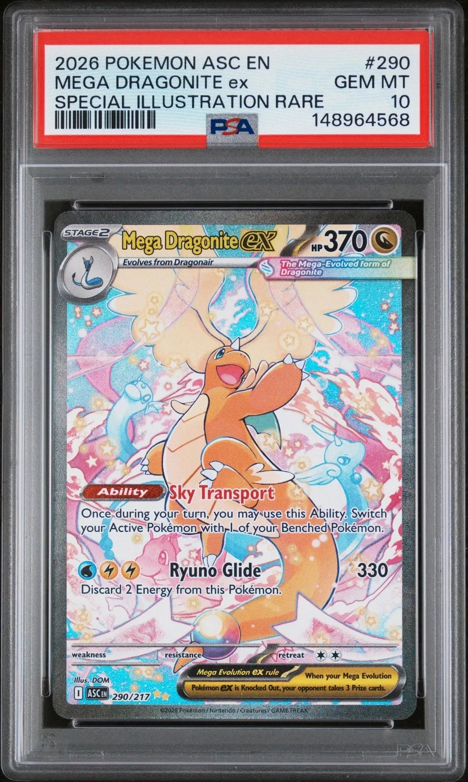 Mega Dragonite ex SIR Sales Surge in 2026 Pokémon Ascended Heroes Set