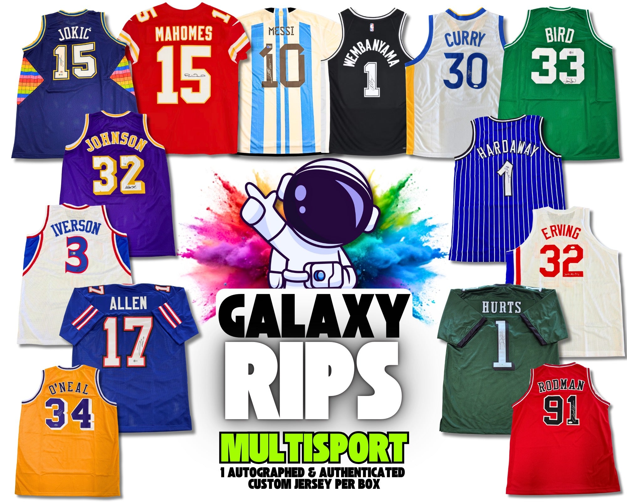 Galaxy Rips Custom Jersey Edition