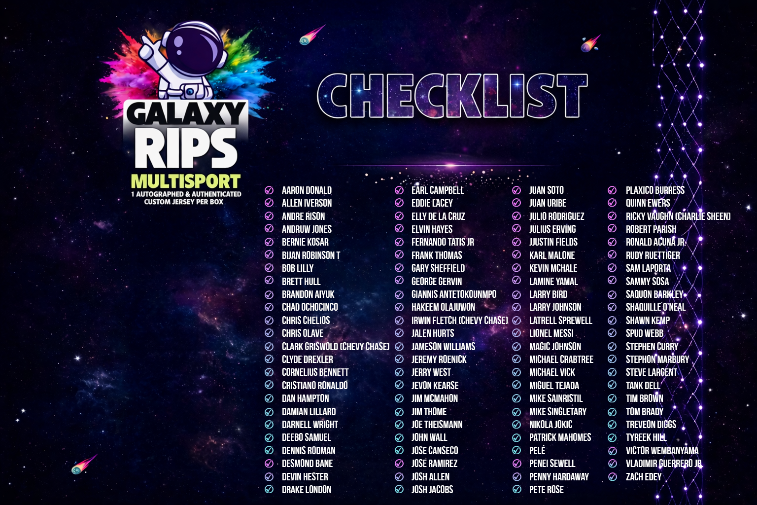 Galaxy Rips Custom Jersey Edition